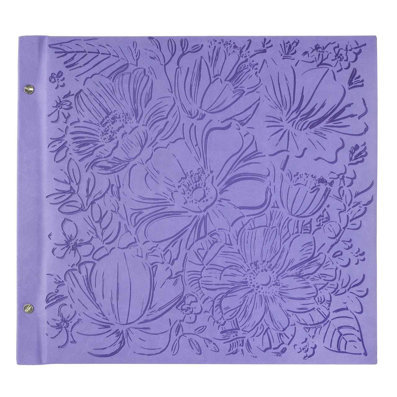 12" x 12" Purple Embossed Scrapbook Album by Recollections™